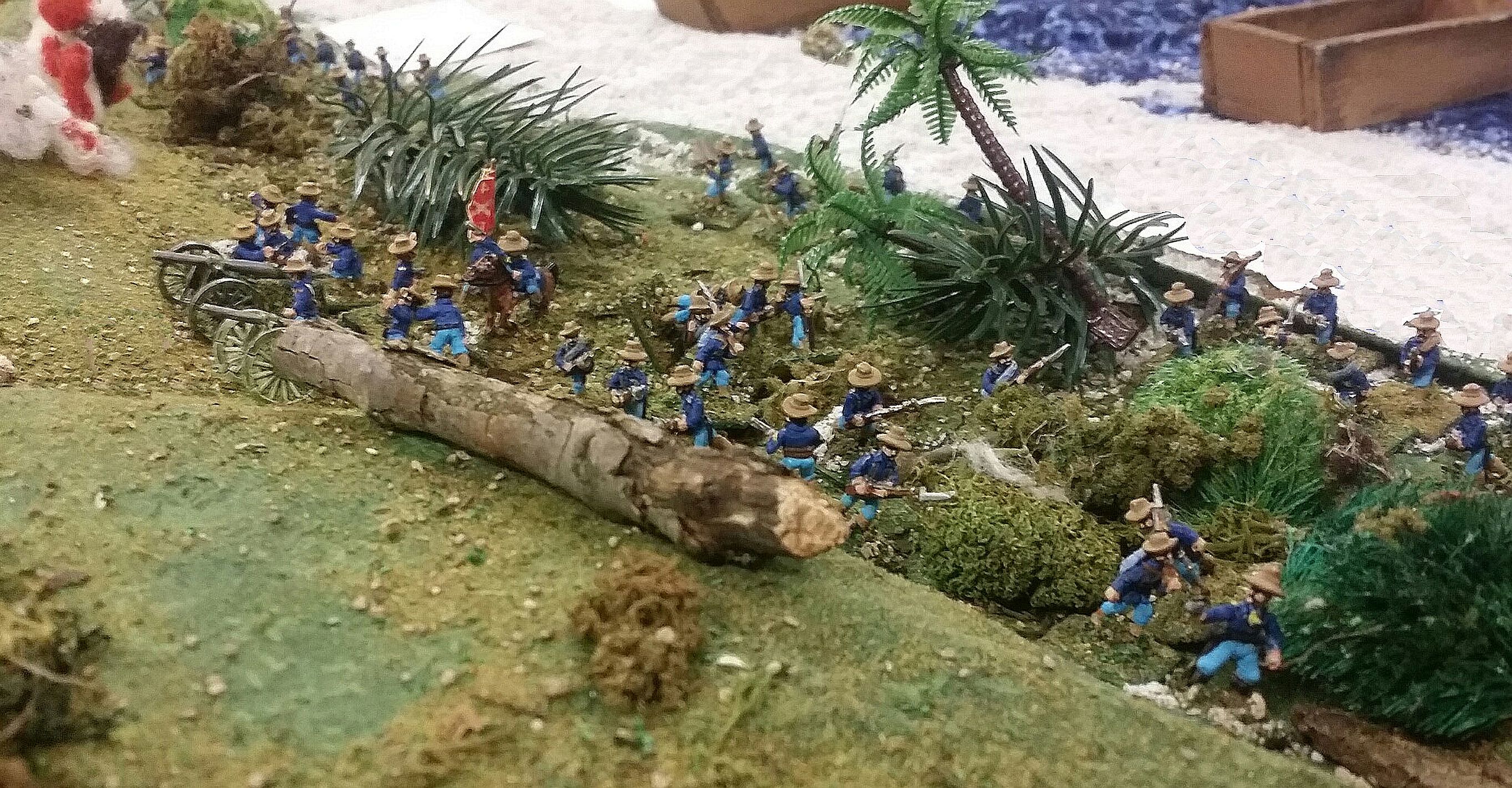 US Artillery Goes Into Action